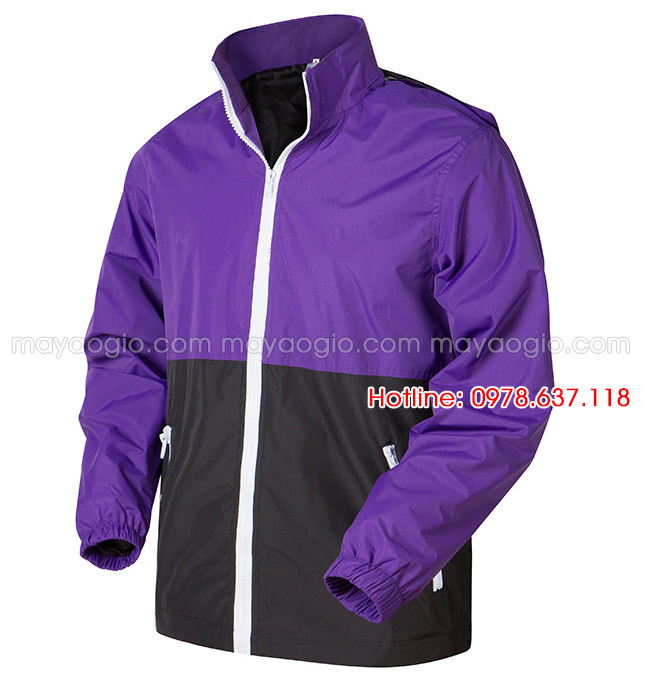 Áo gió đồng phục AGDP09 | Thiết kế áo gió đồng phục tại Cao Bằng | May ao gio